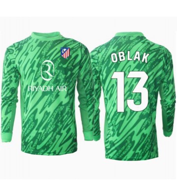 Atletico Madrid Jan Oblak #13 Målvakt Bortatröja 2024-25 Långärmad